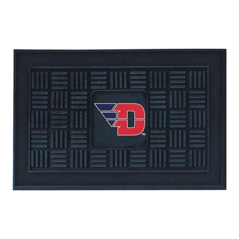 FANMATS NCAA University of Dayton 19 in. x 30 in. Vinyl Door Mat 12096