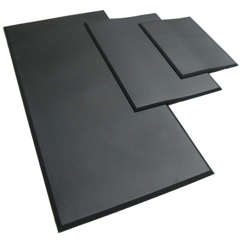 Rubber-Cal Comfort Cloud Black 30 in. x 60 in. Foam Comfort Mat 03-232-305
