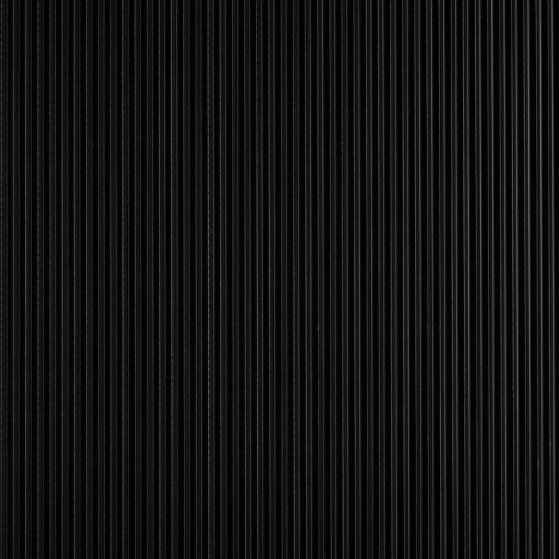 Workforce Black 24 in. x 10 ft. Vinyl V-Groove Commercial Grade Matting 3V-018-24-10C