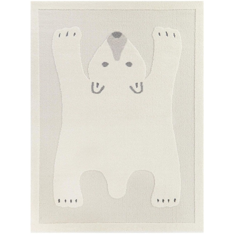 BALTA Barry Cream 5 ft. 3 in. x 7 ft. Animal Print Area Rug 3101437