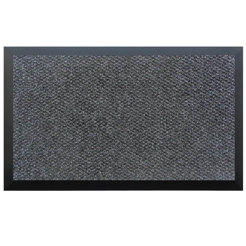 Calloway Mills Charcoal 48 in. x 96 in. Teton Residential Commercial Mat 14CHA0408