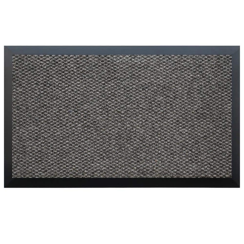Calloway Mills Dark Grey 60 in. x 72 in. Teton Residential Commercial Mat 14DGY0506