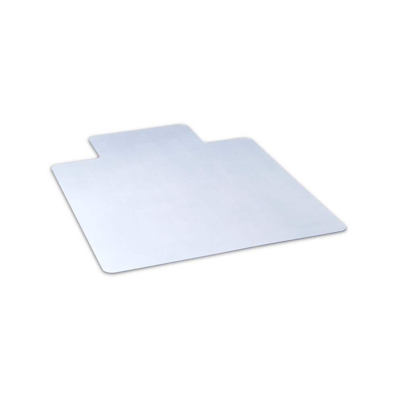Dimex 36 in. x 48 in. Clear Office Chair Mat with Lip for Hard Floors 15110630