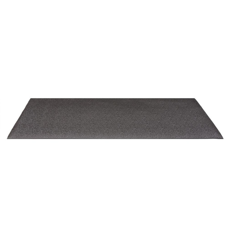Unbranded Armor Step 1/2 in. Pebble Black 3 ft. x 10 ft. Indoor Commercial Door Mat 47270090030001000