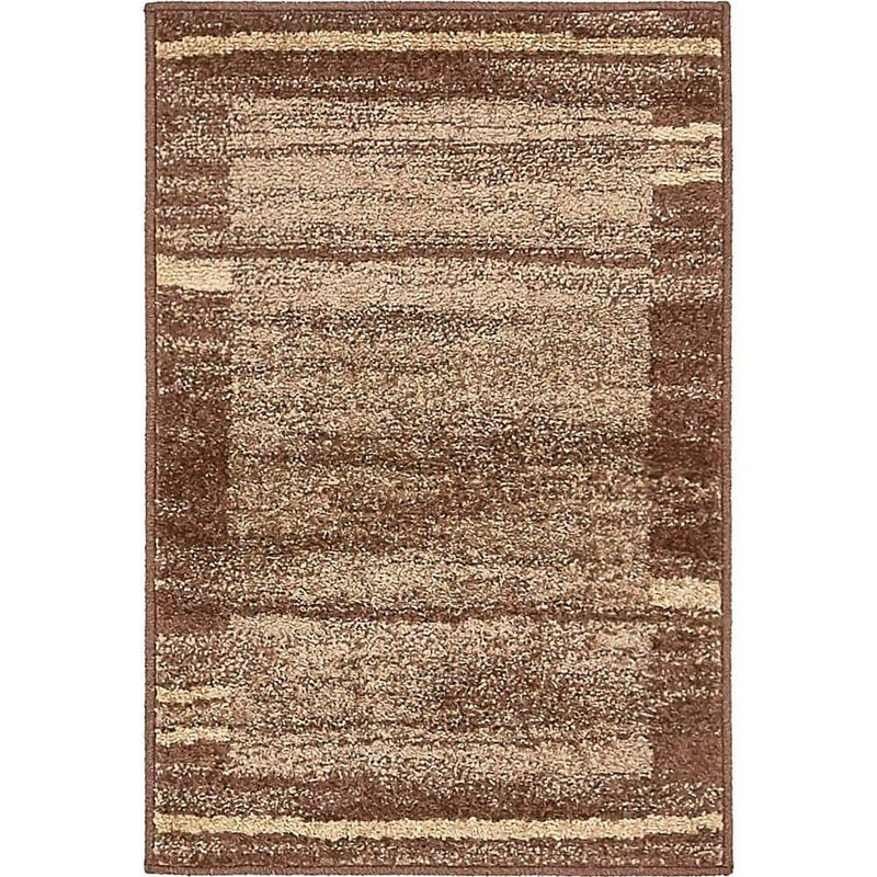 Unique Loom Autumn Foilage Brown 2′ 0 x 3′ 0 Area Rug 3138234
