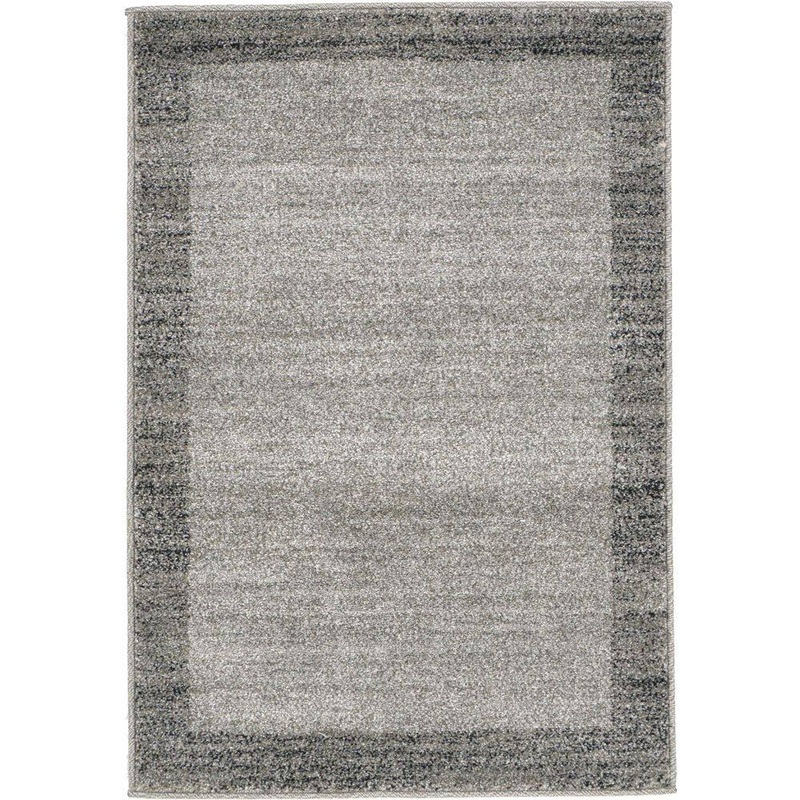 Unique Loom Del Mar Abigail Light Gray 2′ 2 x 3′ 0 Area Rug 3132105