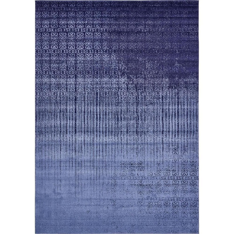 Unique Loom Del Mar Jennifer Blue 10′ 0 x 14′ 0 Area Rug 3133395