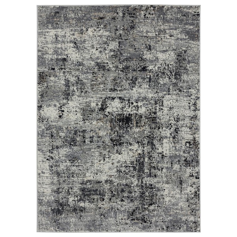 United Weavers Eternity Elixir Charcoal 1 ft. 11 in. x 3 ft. Accent Rug 4535-10377-24