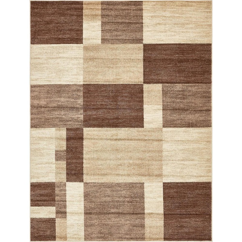 Unique Loom Autumn Providence Beige 9′ 0 x 12′ 0 Area Rug 3138293