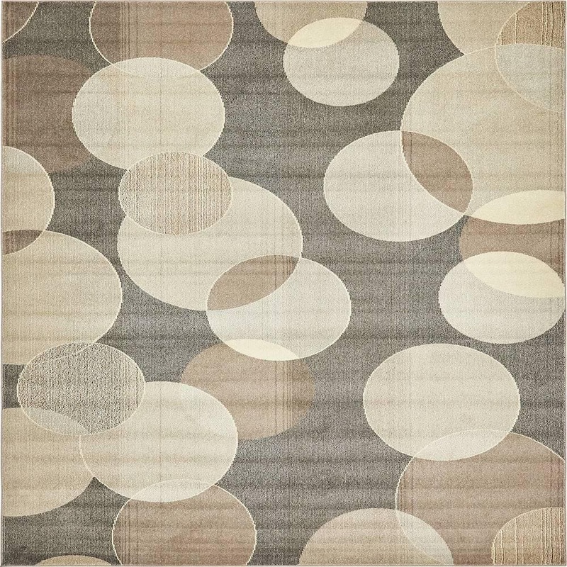 Unique Loom Chromatic Seaside Gray 9′ 0 x 12′ 0 Area Rug 3139823