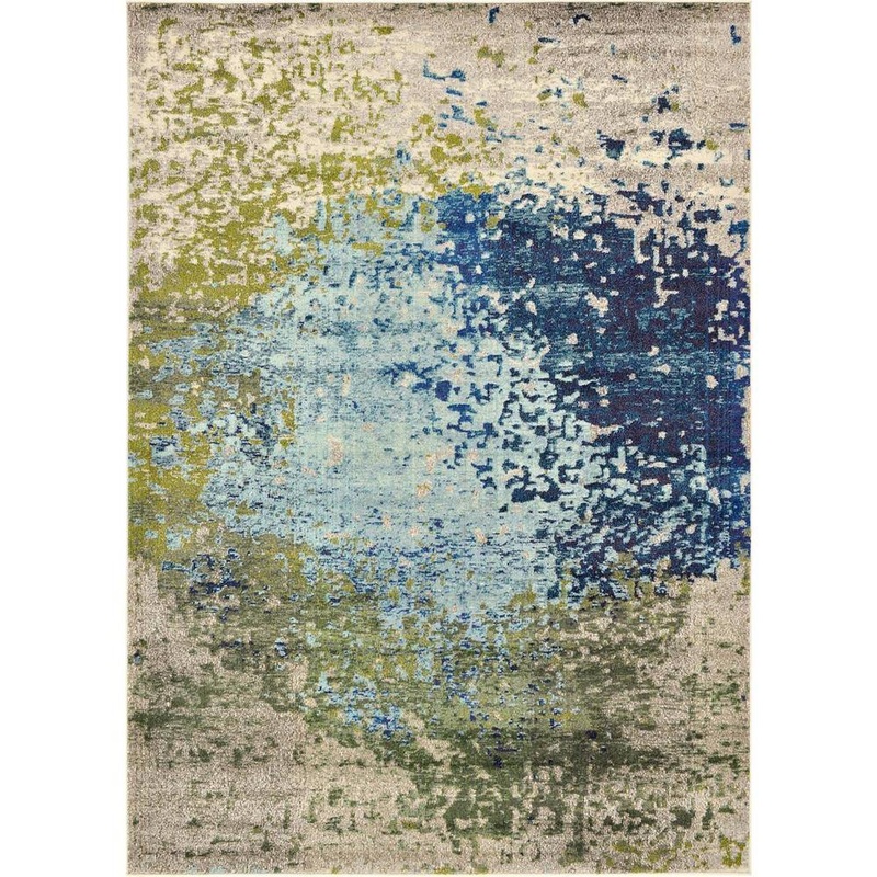 Unique Loom Estrella Vella Blue 7′ 0 x 10′ 0 Area Rug 3121422