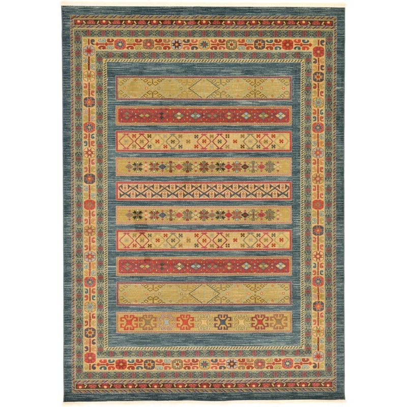 Unique Loom Fars Pasadena Beige 8′ 0 x 11′ 0 Area Rug 3123209