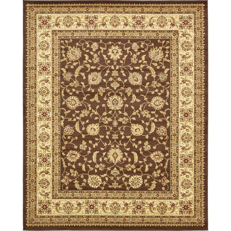 Unique Loom Voyage St. Louis Brown 8′ 0 x 10′ 0 Area Rug 3132924