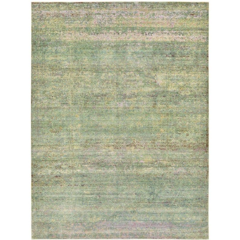 Unique Loom Austin Muse Green 7′ 0 x 10′ 0 Area Rug 3125278