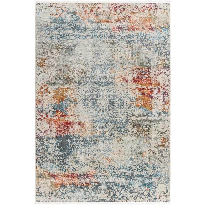 Unique Loom Baracoa Panamericana Cream 7′ 0 x 10′ 0 Area Rug 3153476