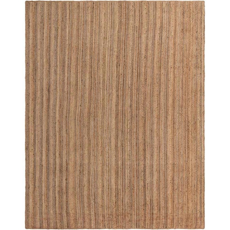 Unique Loom Braided Jute Dhaka Natural 10′ 0 x 13′ 1 Area Rug 3150065