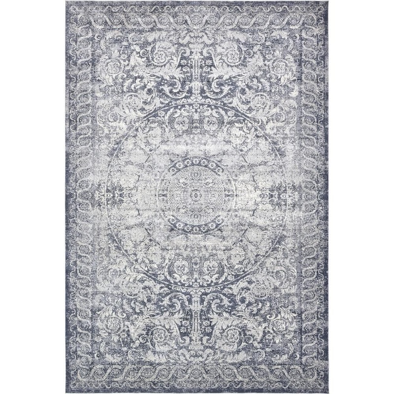 Unique Loom Chateau Grant Dark Blue 10′ 0 x 14′ 5 Area Rug 3136031
