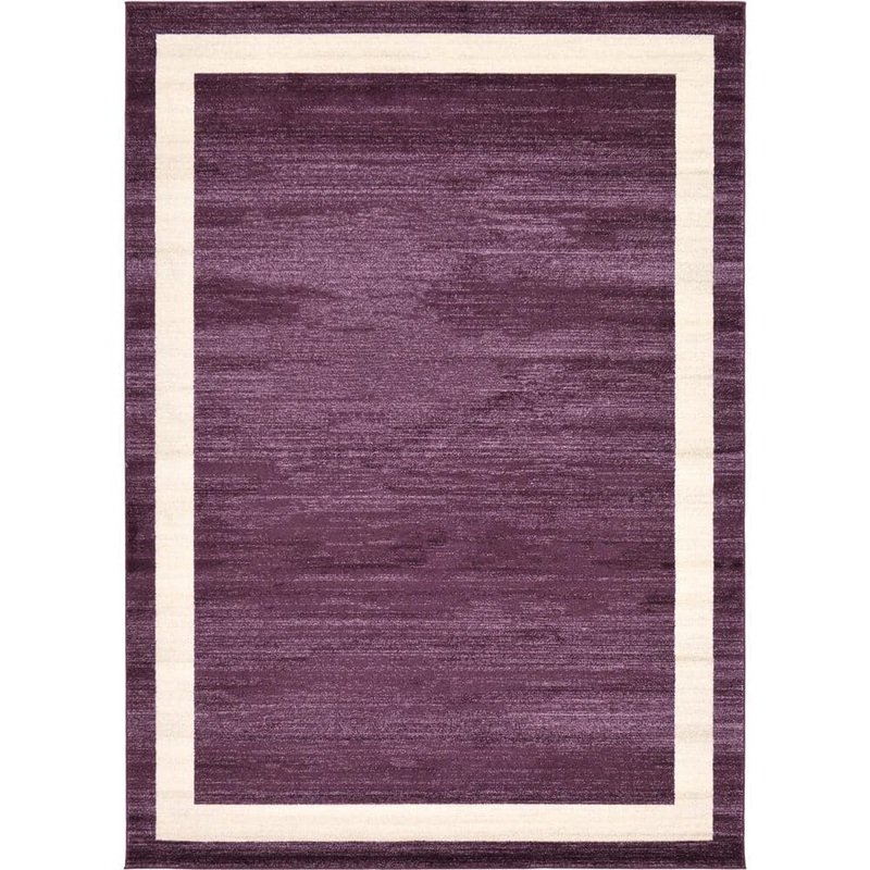Unique Loom Del Mar Maria Violet 7′ 0 x 10′ 0 Area Rug 3127347