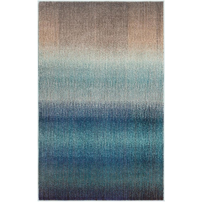 Unique Loom Estrella Azura Blue 3′ 3 x 5′ 3 Area Rug 3119621