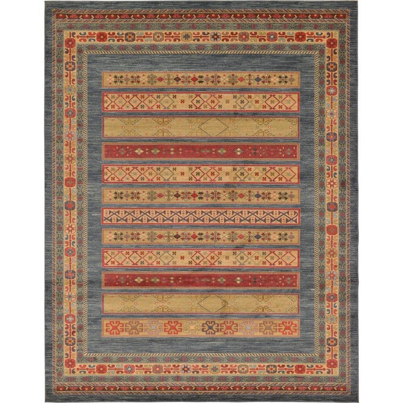 Unique Loom Fars Pasadena Beige 10′ 0 x 13′ 0 Area Rug 3129459