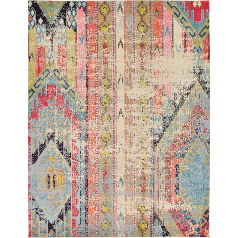 Unique Loom Sedona Yosemite Multi 9 ft. x 12 ft. Area Rug 3127701