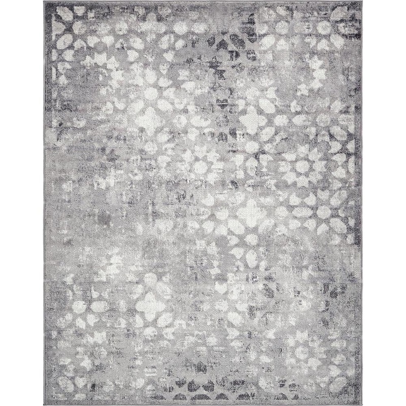 Unique Loom Sofia Larvotto Dark Gray 9′ 0 x 12′ 0 Area Rug 3137769