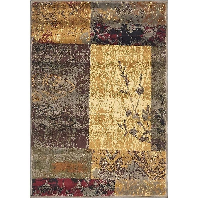 Unique Loom Barista Pache Beige 2′ 2 x 3′ 0 Area Rug 3137959