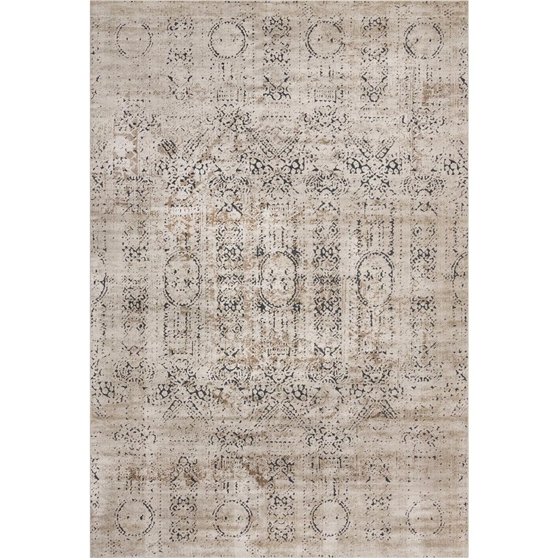 Unique Loom Chateau Quincy Beige 10 ft. x 14 ft. 5 in. Area Rug 3136040