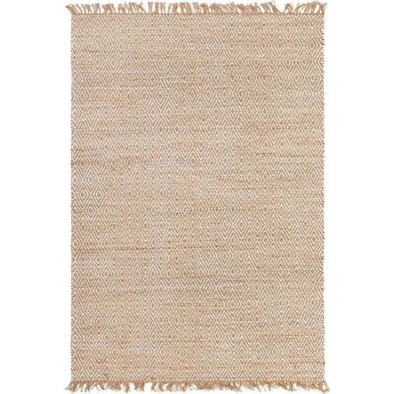 Unique Loom Chunky Jute Assam Natural 7′ 1 x 10′ 0 Area Rug 3153140