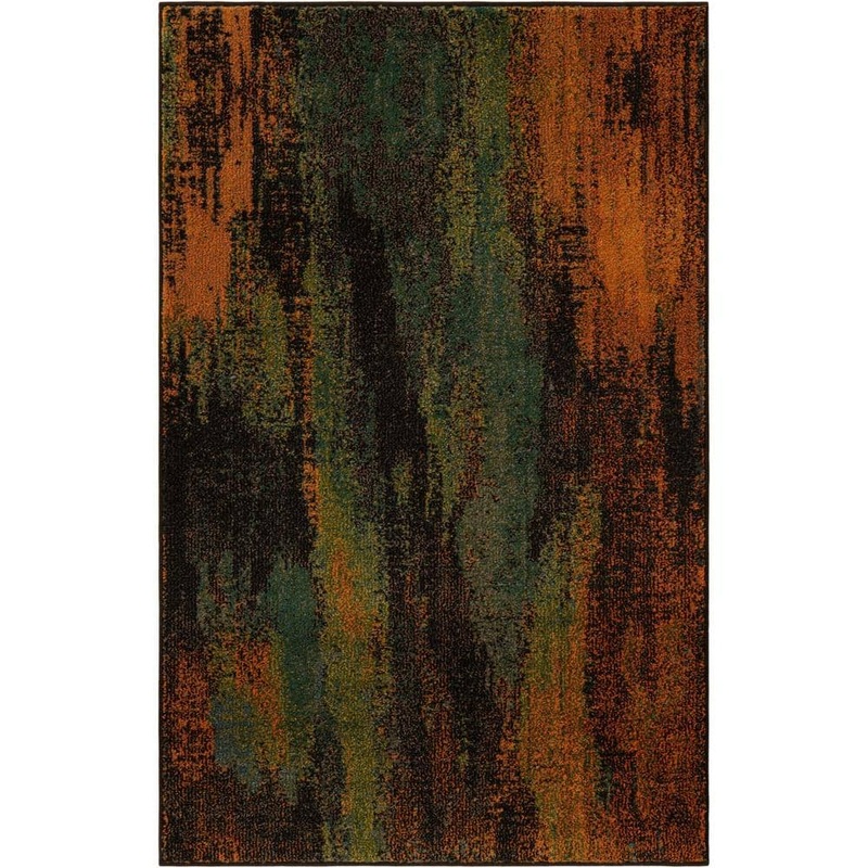 Unique Loom Jardin Lilly Multi 3′ 3 x 5′ 3 Area Rug 3119605