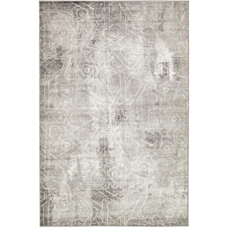 Unique Loom Sofia Rainier Dark Gray 5′ 0 x 8′ 0 Area Rug 3137784