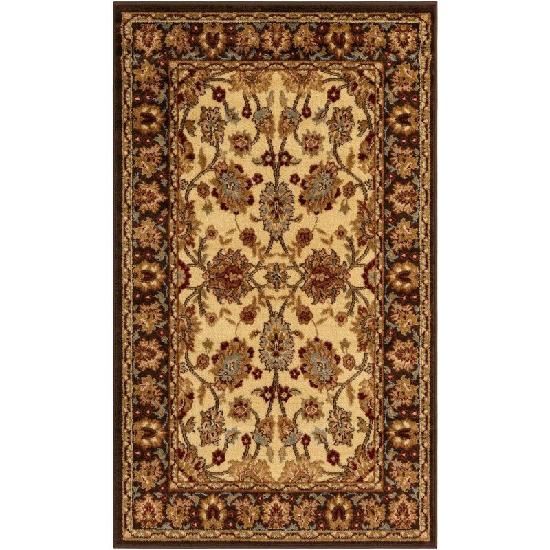 Unique Loom Voyage Springfield Ivory 3′ 3 x 5′ 3 Area Rug 3120262