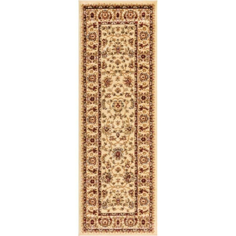 Unique Loom Voyage St. Louis Ivory 2′ 2 x 6′ 0 Runner Rug 3132943