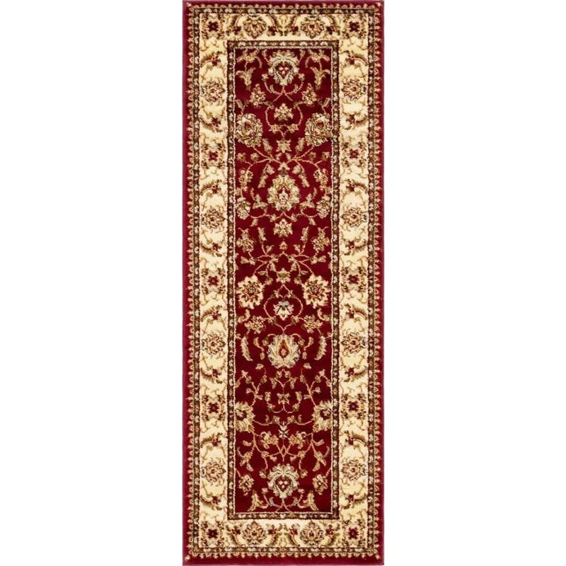 Unique Loom Voyage St. Louis Red 2′ 2 x 6′ 0 Runner Rug 3132921