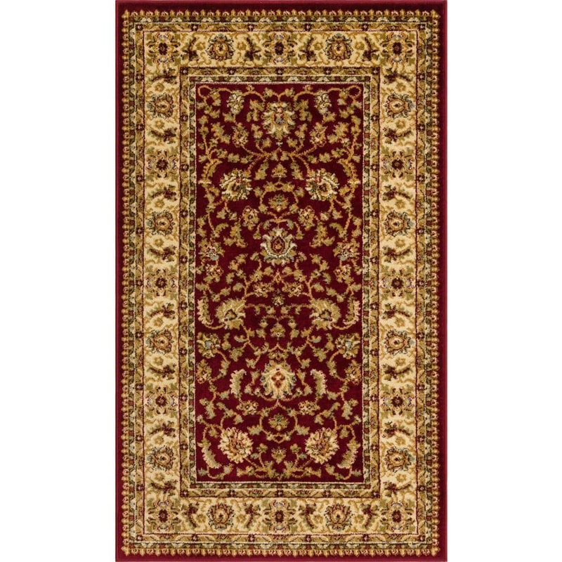 Unique Loom Voyage St. Louis Red 3′ 3 x 5′ 3 Area Rug 3123552