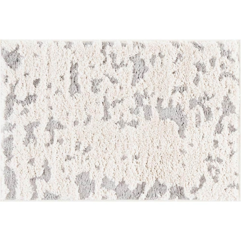Tayse Rugs Artisan Shag Beige 2 ft. x 3 ft. Abstract Indoor Area Rug ART1521 2×3