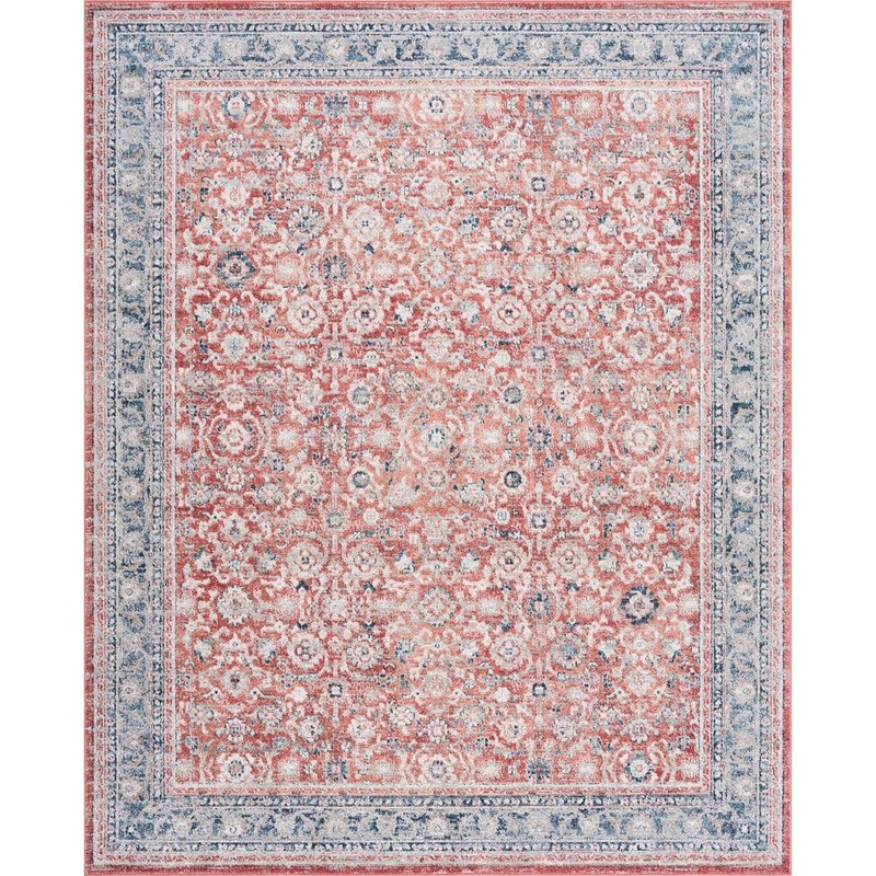 Tayse Rugs Magic Traditional Multi-Colored 5 ft. x 7 ft. Oriental Indoor Area Rug MGC1200 5×7