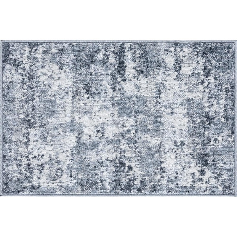 Tayse Rugs Nexus Abstract Gray 2 ft. x 3 ft. Indoor Area Rug NEX2000 2×3