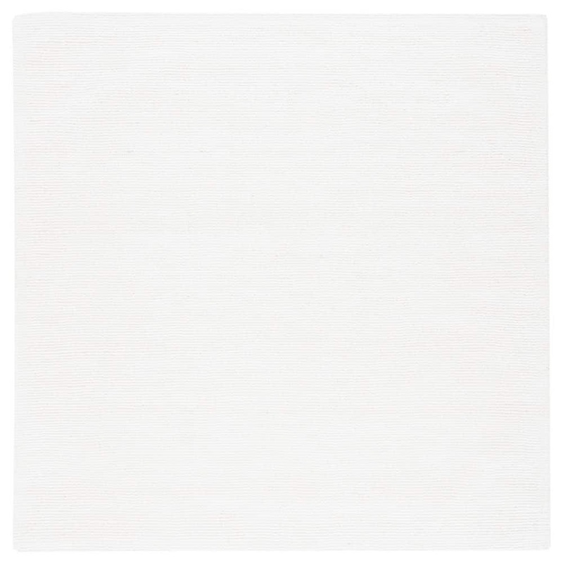 SAFAVIEH Himalaya Ivory 6 ft. x 6 ft. Solid Color Square Area Rug HIM152A-6SQ