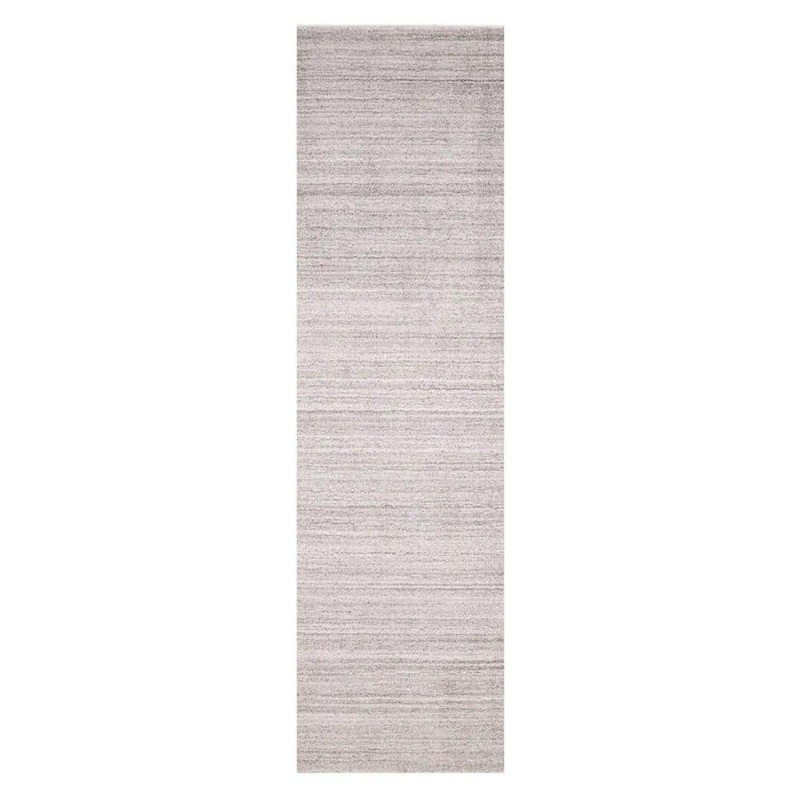 Solo Rugs Halsey Contemporary Solid Linen 2′ 6 ft. x 8 ft. Hand Loomed Runner Rug S1109-02060800-LINE