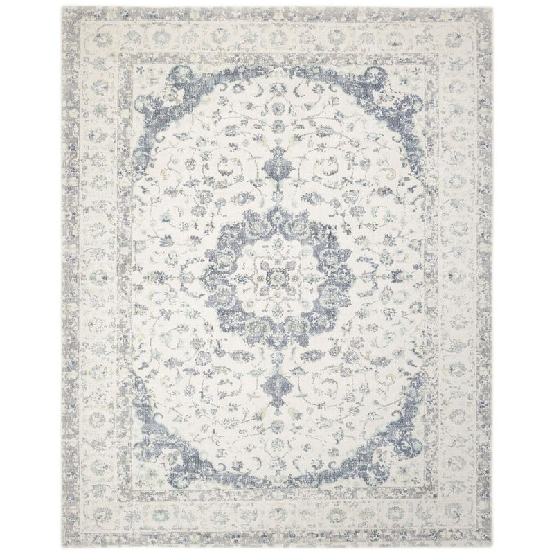 Solo Rugs Leena Contemporary Ivory 3 ft. x 5 ft. Area Rug S3359-03000500-IVOR