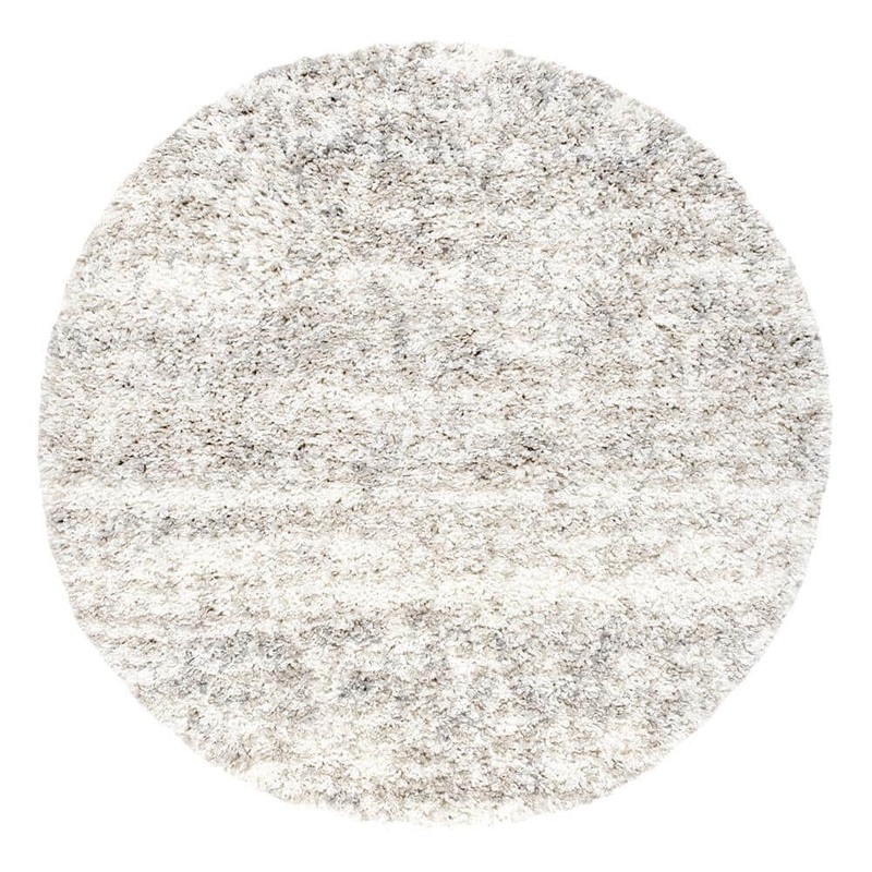 StyleWell Contemporary Brooke Shag Doormat 4 ft. x 4 ft. Area Rug KKEL04A-R404