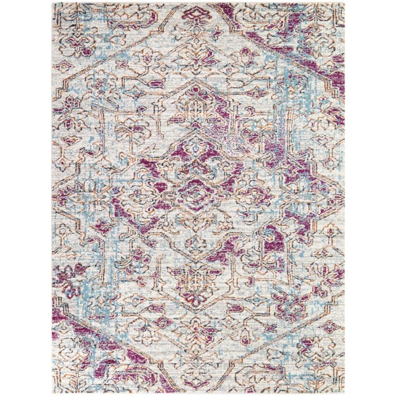 StyleWell Rosehill Multi 6 ft. x 9 ft. Traditional Area Rug 3136410