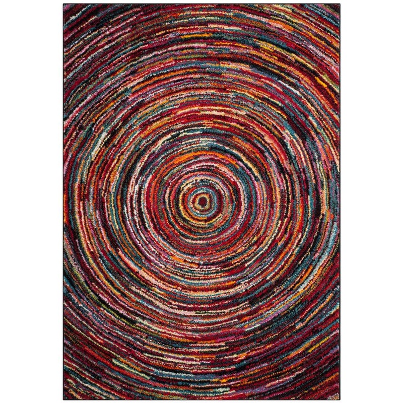 SAFAVIEH Aruba Multi 8 ft. x 10 ft. Striped Area Rug ARB500M-8