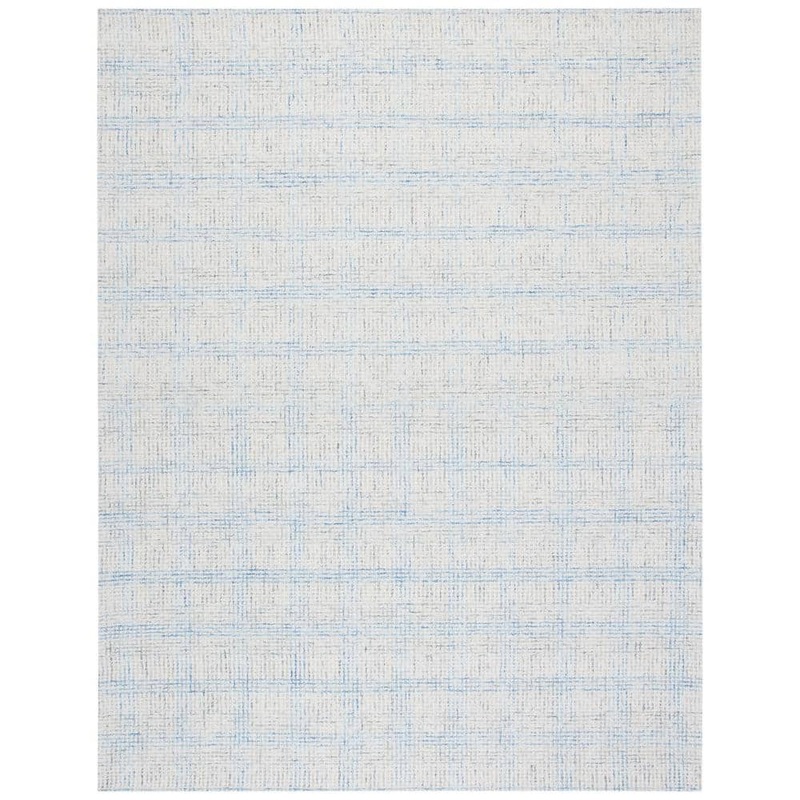 SAFAVIEH Abstract Ivory/Beige 9 ft. x 12 ft. Striped Distressed Area Rug ABT656A-9