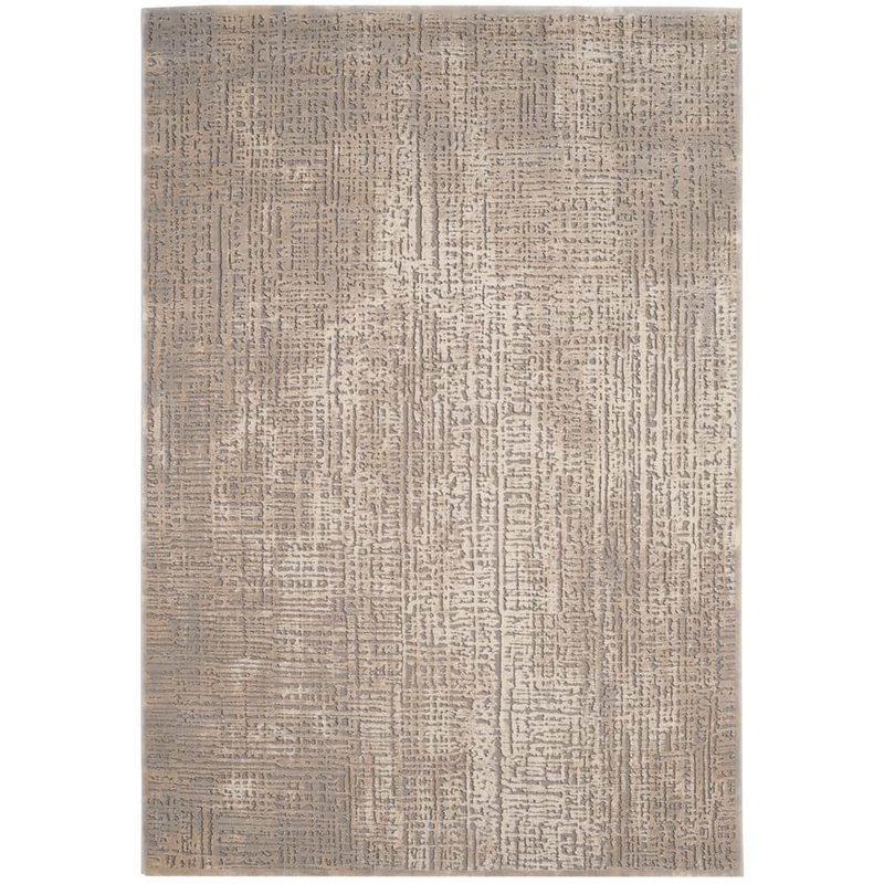 SAFAVIEH Meadow Ivory/Gray 7 ft. x 9 ft. Solid Area Rug MDW317A-6