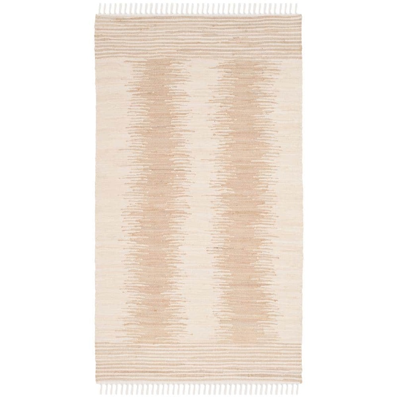 SAFAVIEH Montauk Beige 3 ft. x 5 ft. Border Area Rug MTK752A-3