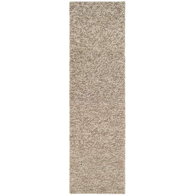 SAFAVIEH Natura Beige 2 ft. x 16 ft. Gradient Runner Rug NAT620B-216