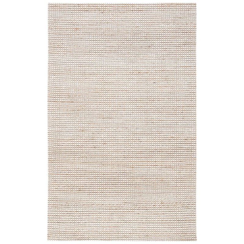 SAFAVIEH Natural Fiber Beige/Ivory 5 ft. x 8 ft. Solid Woven Area Rug NFB553A-5