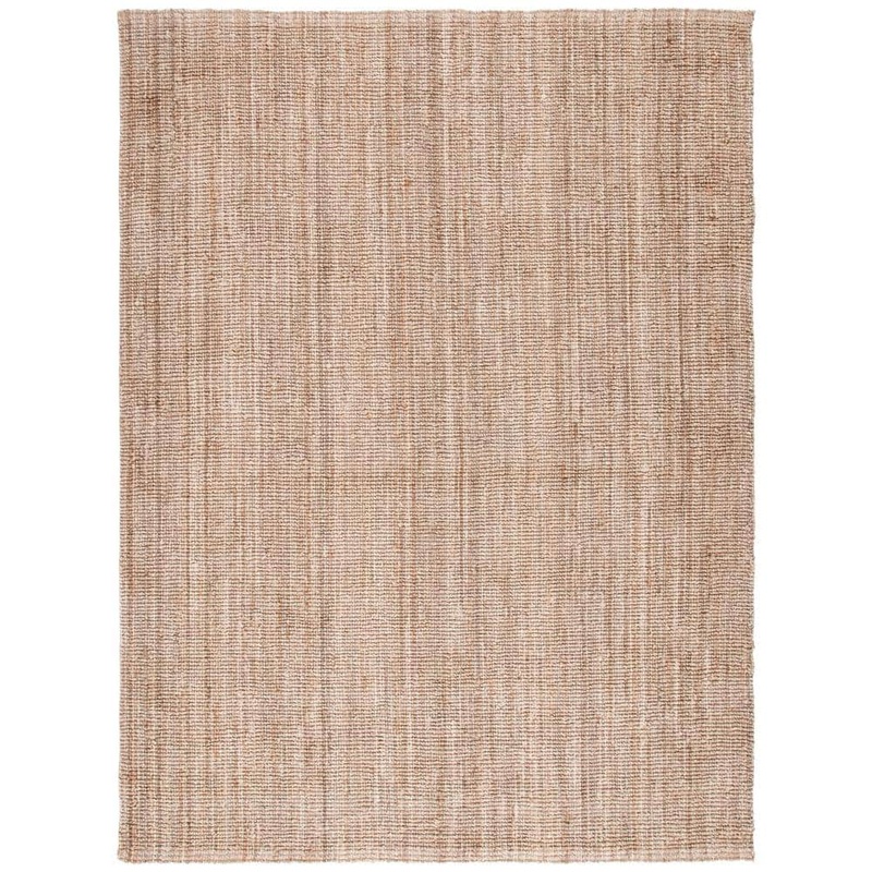 SAFAVIEH Natural Fiber Gray 8 ft. x 10 ft. Solid Color Area Rug NF808F-8
